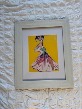 Dance in motion by me handcrafted handmade digital illustration print